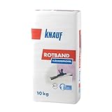 Knauf Rotband Flächenspachtel – schnell härtende Spachtel-Masse zum Spachteln und Glätten von Putz, Mauerwerk etc., leicht zu verarbeiten, Wand-, Decken-Spachtelmasse für Innen-Bereich, 10-kg