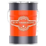 1K PU Versiegelung für Steinteppich außen, UV-fest, 3kg farblos glänzend, kein Vergilben, elastisch, abdichtend, einfache Verarbeitung - BEKATEQ BK-660PU