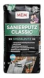 MEM Sanierputz Classic 25 kg grau - Isoputz - Anti-Schimmelputz