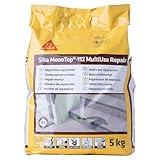 Sika – Universalmörtel – Sika MonoTop 112 MultiUse Repair - Grau – Ideal für Betonreparatur - Für Außenanwendungen – Einfache Verarbeitung – 5 kg